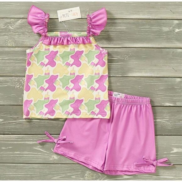 Pete & Lucy Sun-believeable‎ Short Set size 12-18months - Picture 1 of 2